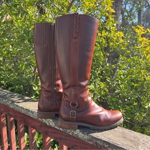 Ariat womens leather waterproof knee high boots 9